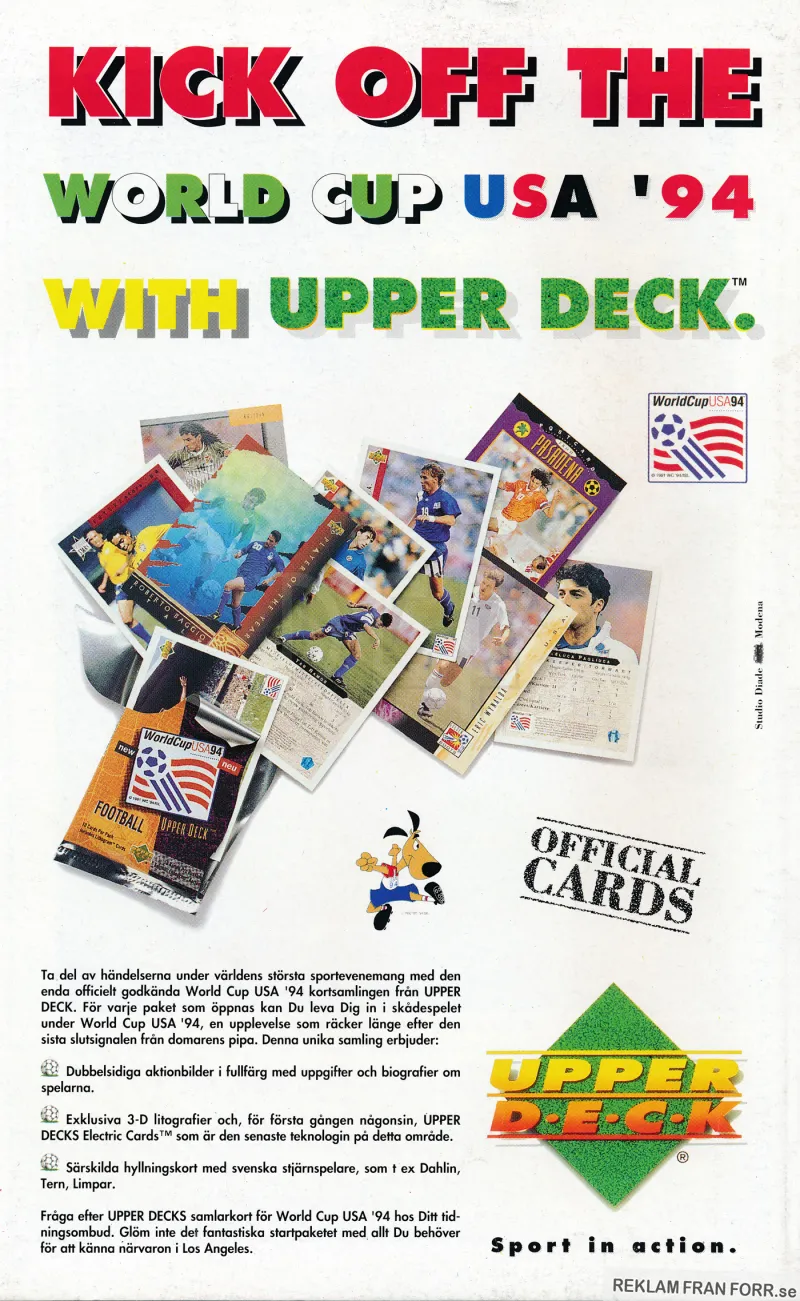 Pochette NEUVE WORLD CUP - USA 94 Panini 1994 EUROFLASH