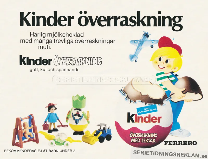 Reklam för Kinder ägg
