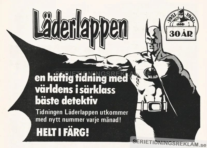 Reklam för Läderlappen