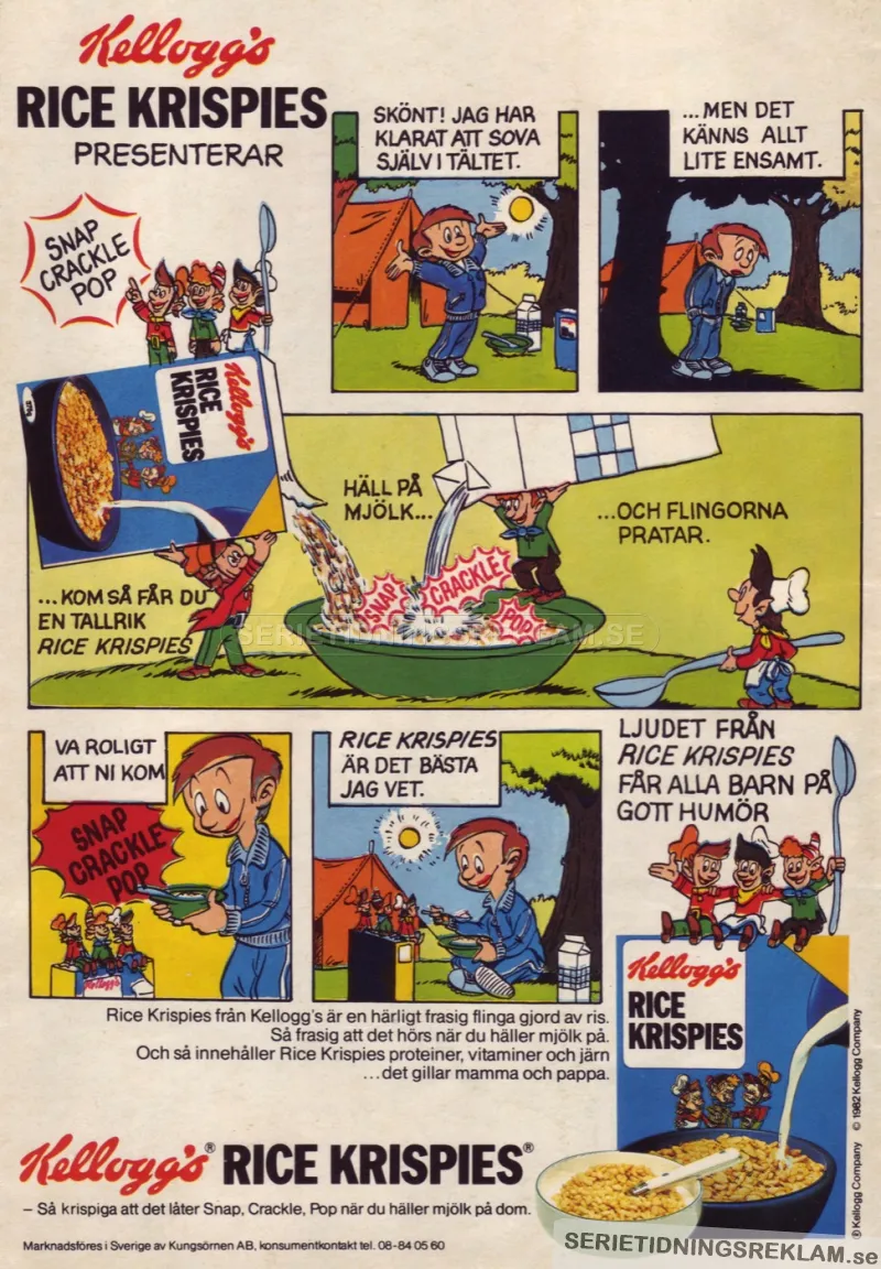 Serieannons för Kelloggs Frost Flakes