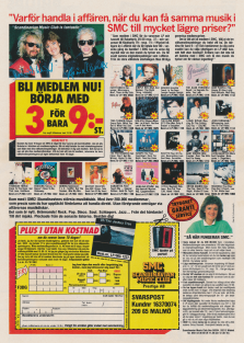 Reklam för SMC - Scandinavian Music Club