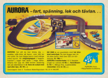 Full fart med med bilbana från Aurora