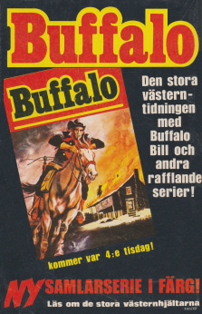 Reklam för tidningen Buffalo