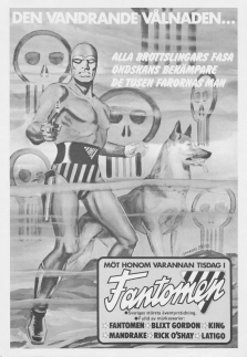 Internreklam för första numret av Fantomen