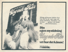 Reklam för serietidningen Ung och Kär