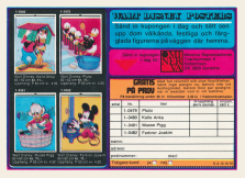 Reklam för möjligheten att köpa affischer med Disneymotiv på postorder