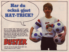 Reklam för tidningen Buster