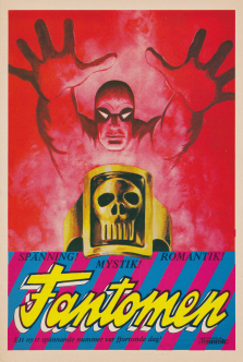 Reklam för serietidningen Fantomen