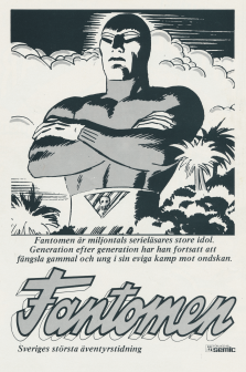 Reklam för serietidningen Fantomen 
