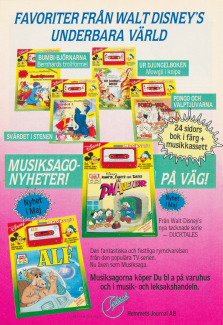 Reklam för Select musiksagor