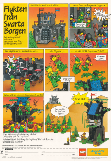 Annons för byggsats från LEGO