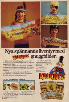 Reklam för Kalkitos gnuggbilder 