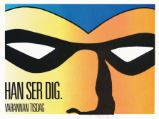 Reklam för serietidningen Fantomen