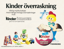 Reklam för Kinder ägg