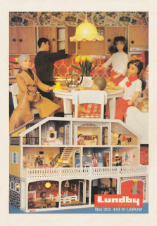 Reklam för dockhuset från Lundby 