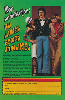 Annons för en snobbtröja - en tröja med tryck så det ser ut som en frack