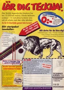 Rekalm för teckningskursen, en postorderbaserad kurs i hur du lär dig teckna