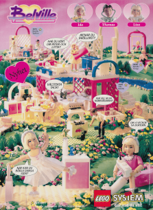 Annons för serien Lego Belville