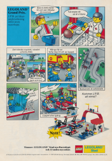 Reklam i serieformat för LEGO Racerdepå och 13 andra nya askar