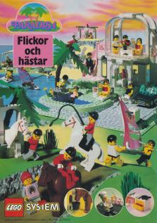 Reklam för LEGO Paradisa - en modellserie riktat mot flickor