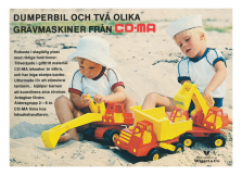Leksak från CO-MA, distribueras av Wigart & Co