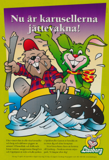 Reklam för nöjesparken Liseberg