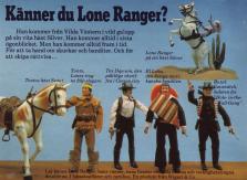 Reklam för leksaken The Lone Ranger