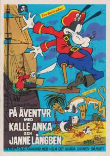 Filmaffishreklam för Disneys På äventyr med Kalle Anka och Janne Långben