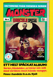 Reklam för tidningen Monster