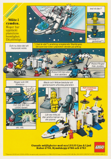 Reklam för LEGO från 1986