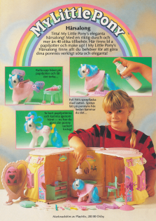 Reklam för My Little Pony från BRIO Playmix