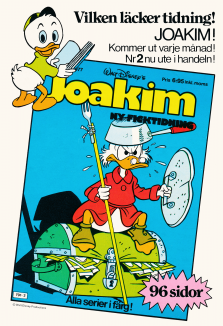 Internreklam för tidningen Farbror Joakim