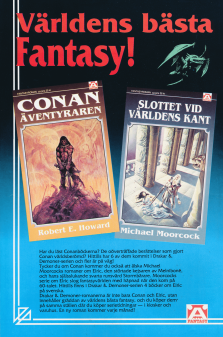 Annons för äventyrsböcker från Äventyrsspel