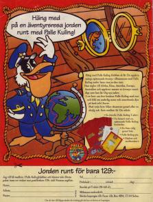 Reklam för Palle Kuling-klubben, en medlemsklubb där du utlovas att lära dig en massa saker mot en medlemskostnad på 129 kronor