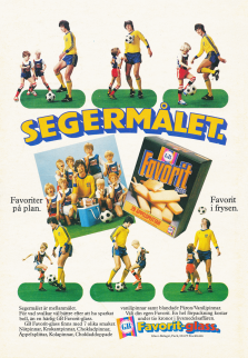 Reklam för för GBs Favorit med Ralf Edström