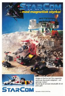 Reklam för leksaken Starcom från BRIO Playmix