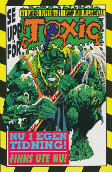 Reklam för serietidningen Toxic 