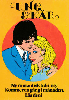 Internreklam för tidningen Ung & Kär