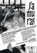 Reklam för serietidningen Samurai
