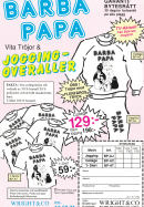 Reklam för kläder med Barbapapa-tryck från Wright & Co