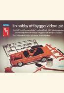 Reklam för en modellbil som man kan limma ihop och måla som hobby