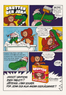 Reklam för sockerfritt godis från Drutten & Gena