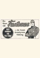 Reklam för serietidningen Fantomen