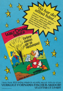 Reklam för numret "Farbror Joakim går på oljepumpen" i serien Walt Disneys Serier