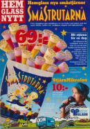 Reklam för glass från Hemglass där de lyfter fram produkten Småstrutarna.