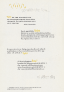 Jobbannons för Flow Interactive som söker personer som kan koda och projektledare som vill leda