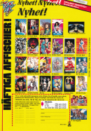 Reklam för Rock Art AB som visar upp de affischer de har till försäljning via postorder