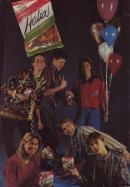 Reklam för godiset Italia från NordChoklad