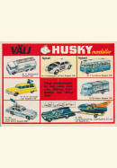 Reklam för leksaksbilar från Husky