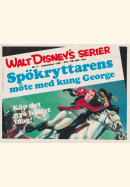 Reklam för nästa nummer i Walt Disney's Serier som heter Spökryttarens möte med kung George